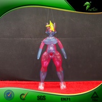 Husky rose transparent gonflable Hongyi, jouet gonflable de dessin animé personnalisé avec SPH