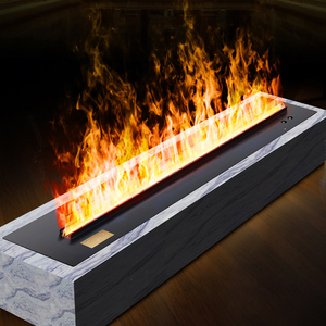 <span class=keywords><strong>Humidificateur</strong></span> mural 3D <span class=keywords><strong>en</strong></span> acier inoxydable avec fonction <span class=keywords><strong>de</strong></span> minuterie et effet <span class=keywords><strong>de</strong></span> cheminée à vapeur - Product Image 1
