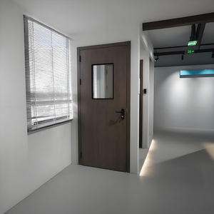 Portes <span class=keywords><strong>de</strong></span> chambre <span class=keywords><strong>de</strong></span> patient d'hôpital en acier manuel moderne, portes <span class=keywords><strong>de</strong></span> salle blanche hermétiques en aluminium, portes battantes pour clinique médicale - Product Image 5
