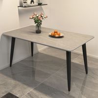 Ensemble de chaises de table à manger modernes en marbre pliable et extensible pour meubles de maison dans la salle à manger et la salle de bain pour l'entrée d'un appartement