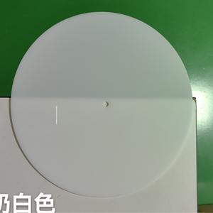 Alfombrilla acrílica para discos de vinilo, 300 mm de diámetro, 3,0 mm de grosor, forro resistente a los arañazos para protección de tocadiscos - Product Image 1