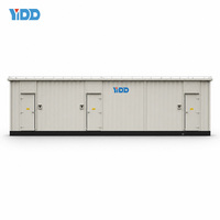 YIDD YZC 10kV Unité de transformateur et de commutation triphasée immergée dans l'huile, préfabriquée en conteneur mobile