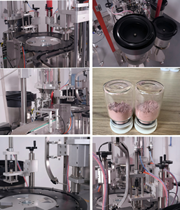 Remplisseuse automatique de flacons de sérum cosmétique 3-30 ml Haute précision Anti-oxydation pour l'acide hyaluronique et l'essence éclaircissante - Product Image 4