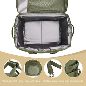 Glacière souple isotherme pour 48 canettes, grande, pliable, portable, pour le camping, la plage, la pêche, les activités de plein air - Product Image 3