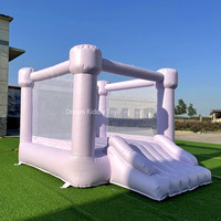 Petit château gonflable multi-usages en PVC pour enfants, structure de saut extérieure 8x10 pieds, mini château de rebond pour bébés, capacité 100 kg, 2-3 personnes