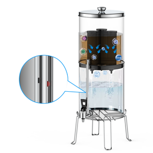 ตัวกรองคาร์บอนแบบเปลี่ยนได้ (กำจัดตะกั่ว) สำหรับการเดินทางกลางแจ้งระบบทำน้ำให้บริสุทธิ์ด้วยแรงโน้มถ่วงจากสเตนเลสสตีล - Product Image 2