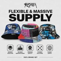 Chapeau de pêcheur personnalisé brodé OEM, séchage rapide, en polyester, pour la plage, la protection solaire, le surf, la natation, les vacances, les voyages, les activités de plein air estivales