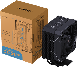 Tản nhiệt CPU 4 ống dẫn nhiệt với màn hình hiển thị nhiệt độ kỹ thuật số cho LGA1700 và AM5 - Product Image 4