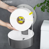 Distributeur de papier toilette en rouleau jumbo mural manuel personnalisé en gros, en plastique ABS, distributeur de serviettes en papier pliées en C