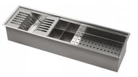 Supports à vaisselle intégrés en acier inoxydable 304 supports de séchage présentoirs pour cuisine