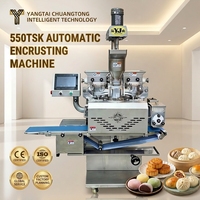 Machine à enrober multifonctionnelle, machine à enrober les aliments automatique, fonctionnement intelligent par écran tactile, pour usines alimentaires et boulangeries