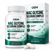 Complément Alimentaire Active Aging NAC Glycine Sélénium en Comprimés à Libération Prolongée pour le Bien-être Cellulaire et la Protection Antioxydante – Fournisseur OEM ODM en Gros