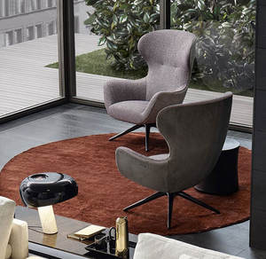Relaxant Noir Salon Romantique Accent Chaises Meubles Salon Élégant Accent Hôtel <span class=keywords><strong>Fauteuil</strong></span> Chaise <span class=keywords><strong>Fauteuil</strong></span> - Product Image 3