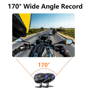 5 Inch Xe Máy Không Dây Carplay Không Thấm Nước Phía Trước Và Phía Sau Xe Máy Ghi Âm Dual-Bluetooth Di Động Xe Máy Navigator - Product Image 3