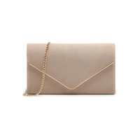 Pochette de Soirée Élégante pour Femme – Sac de Soirée de Luxe en Faux Daim, Pochette Enveloppe Classique pour Fêtes et Cérémonies