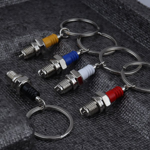 Portachiavi Creativo in Metallo a Forma di Candela d'Accensione, Ciondolo per Uomo, Accessorio <span class=keywords><strong>Auto</strong></span>, Ricambi <span class=keywords><strong>Auto</strong></span>, Vendita all'Ingrosso - Product Image 5