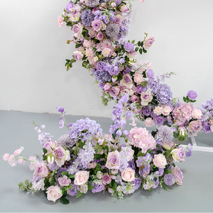 <span class=keywords><strong>Sfondo</strong></span> di benvenuto per feste di matrimoni con fiori di seta artificiale - Product Image 3