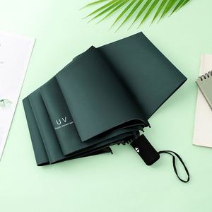 Parapluies de voyage personnalisés en gros, pliables en 5 sections, pour l'extérieur, protection UV, promotionnels, portables, avec pochette personnalisée - Product Image 3