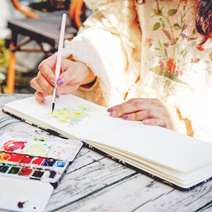 <span class=keywords><strong>Carnet</strong></span> <span class=keywords><strong>de</strong></span> <span class=keywords><strong>dessin</strong></span> en lin LABON, papier <span class=keywords><strong>aquarelle</strong></span>, <span class=keywords><strong>carnet</strong></span> <span class=keywords><strong>de</strong></span> croquis, <span class=keywords><strong>carnet</strong></span> <span class=keywords><strong>de</strong></span> <span class=keywords><strong>voyage</strong></span> vierge A5, 300 g/m² - Product Image 4