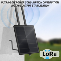 Nœud radio solaire Lora Mesh à faible puissance intégré dans le module Ble Rak19007 Rak4631 avec panneau solaire 24.3% efficace pour Iot Lorawan
