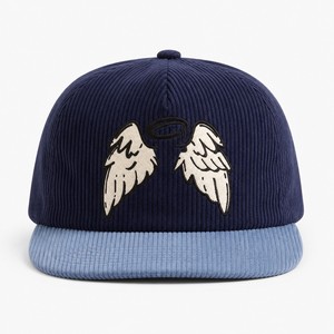 Wholesale T&L Brand Custom Logo Chenille Embroidered 6 Panel Corduroy Adjustable Snapback Cap Luxury <b>Flat</b> Brim <b>Hat</b> - Product Image 2