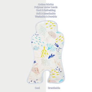 Tappetino Rinfrescante Ecologico e Traspirante per Passeggino 2024, Cuscino Fresco per Seggiolino <span class=keywords><strong>Auto</strong></span> Neonato per l'Estate - Product Image 3