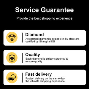 แหวนเพชรแฟนซีสีเหลือง ได้รับการรับรองจาก IGI เพชร CVD สังเคราะห์รูปทรงลูกแพร์ รูปไข่ รูปทรงเรเดียนท์ รูปทรงปรินเซส เพชรแฟนซีทรงต่างๆ เพชร HPHT แบบเม็ดเดี่ยว - Product Image 6