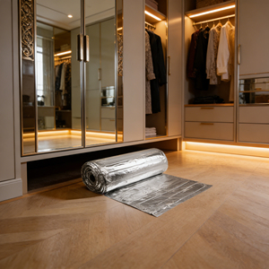Alfombra de Calefacción por <span class=keywords><strong>Suelo</strong></span> <span class=keywords><strong>Radiante</strong></span> Eléctrico, Película de Calefacción <span class=keywords><strong>Radiante</strong></span> para Pisos Laminados de Madera - Product Image 4