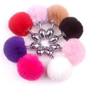 Animal Dildo Anal Rabbit Tail Sexy Bunny Cosplay Adulto Deseo Juegos Roleplay Anus Butt Plug para Hombres Mujeres Juguete sexual - Product Image 1