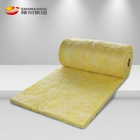 Selimut Wol Kaca Fiberglass Berlapis Foil Tidak Mudah Terbakar, Tahan Api, Kedap Suara, Tahan Air, dan Isolasi