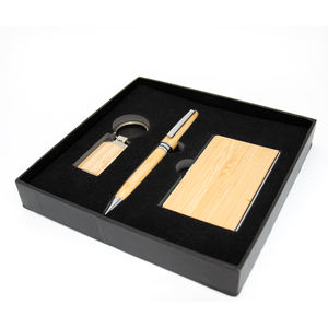Coffret cadeau en bois personnalisable d'excellente qualité, tasse et carnet de notes promotionnels d'entreprise avec logo - Product Image 5