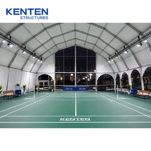 Tenda Industriale Prefabbricata per Coprire Superfici Sportive, Campo da Badminton all'Aperto, Tenda con Struttura a Membrana, Tende Sportive - Product Image 5