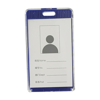 Longes en plastique de couleur personnalisée avec boucle de sécurité pour porte-carte d'identité en plastique imperméable et durable pour les étudiants et les entreprises