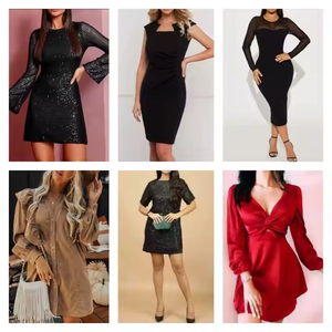 Women's Summer Dresses Casual &amp; Elegant Digital Prints Low Prices Bulk Shipped Randomly <strong>Selected</strong> Used <strong>Clothes</strong> - Product Image 5