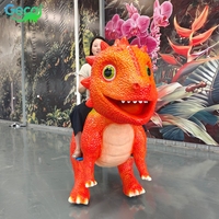 Dinosaure animatronique marchant, imperméable, résistant au soleil, personnalisable pour centre commercial, parc d'attractions, parc à thème, spectacle