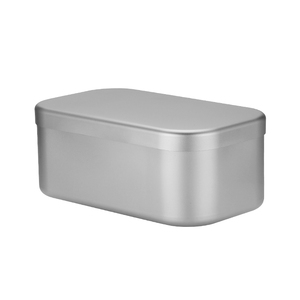 Fiambrera <span class=keywords><strong>Rectangular</strong></span> de titanio sin BPA de alta calidad, contenedor de almacenamiento de alimentos calentable para acampar, senderismo, Viajes - Product Image 1