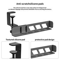 Organisateur de bureau pliable en métal, en plastique, avec fil à un niveau, caractéristiques personnalisables pour le rangement des tiroirs