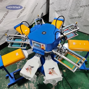 Máy in Màn hình Áo thun tự động 4 màu cho túi giấy/túi không dệt/túi quần áo - Product Image 4