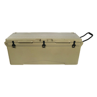 Glacière isotherme rotomoulée robuste de 240 QT avec roues, grande glacière commerciale pour la nourriture, la pêche, le camping, les aventures en plein air