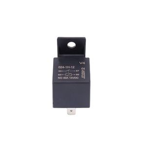 Водонепроницаемое автомобильное реле 40A <span class=keywords><strong>12V</strong></span> 24V 4 Pin 5 Pin для автомобиля грузовика стартера мотоцикла лодки постоянного тока - Product Image 1