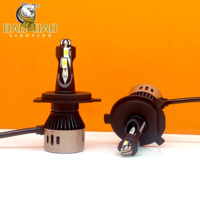 BB2527 Fabricant 6500k H4 150w 300w 500w 5000lm Haute Puissance Led 330 Watt Phare Lumière pour Voiture Bombillos Para Carros 15000lm