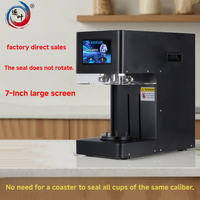 Machine de scellage entièrement automatique pour canettes en aluminium et bouteilles en plastique PET, utilisée pour le scellage des canettes de boissons et de sodas