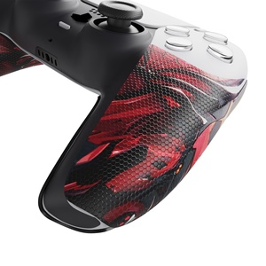 แผ่นยางกันลื่นแบบนุ่มสำหรับจับคอนโทรลเลอร์ PS5 รุ่น Armored Edition Spider Armor พร้อมปุ่มกดที่ไหล่และสติ๊กเกอร์ - Product Image 4