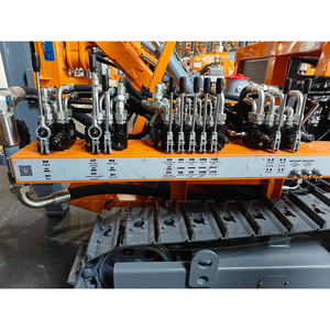 เครื่องเจาะไฮดรอลิกแบบลงหลุม 20 เมตร สำหรับงานเหมืองและเหมืองหิน แบบแยกส่วน ติดตั้งบนแทร็กสีส้ม - Product Image 5
