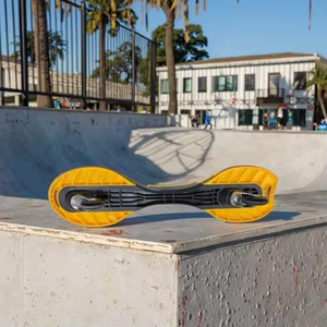 Trottinette à deux roues anti-basculement avec frein au pied / <span class=keywords><strong>Waveboard</strong></span> pour enfants, garçons et filles, débutants et adolescents, en matériau PU, trottinette pivotante - Product Image 5