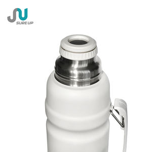 E-termos ketel elektrik portabel, Termos Stainless Steel dinding ganda untuk berpergian dengan 3 pengaturan kontrol suhu - Product Image 3