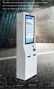 Crtly Cinema Vending Machine Outdoor Parking Lot Kiosk Cash Payment KioskTicket Vending Machine