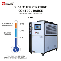 Refroidisseur refroidi par air industriel certifié CE 3-60hp pour réservoir d'eau 2000L refroidissant l'équipement de refroidissement
