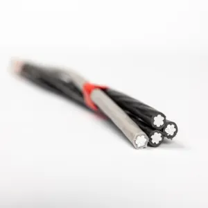 Kabel bundel Aerial (ABC) 0.6/1kv aluminium/XLPE/PVC/PE Overhead ABC kabel 70mm2 95mm2
