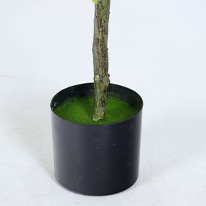 Árbol de álamo artificial Dream Castle de 120 cm, planta de bonsái de seda para interiores, decoración del hogar - Product Image 3